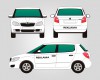Polep osobního auta ver. 1 Rozsah polepu:      polep předních dveří (většinou logem)     polep nárazníku (např. webovou adresou)  Orientační cena reklamy na auto: od 1.500,- Kč